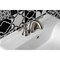 Kingston Brass KB918ACL Widespread Bathroom Faucet with Retail Pop-Up, Brushed Nickel KB918ACL - alternate 2